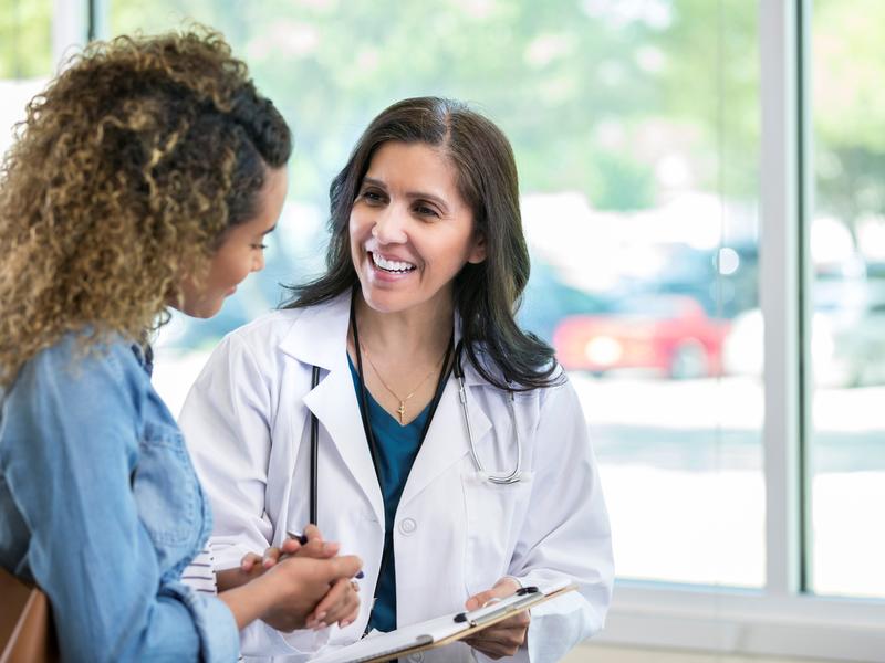 Internal Medicine Hero Image - Doctor and patient talking