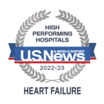 U.S. News and World Report Heart Failure Emblem