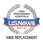 U.S. News and World Report Knee Replacement Emblem